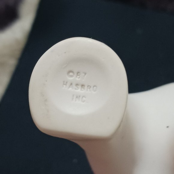 Vintage 1987 Hasbro Sundance My Little Pony white Flower Plastic Figurine Pony - Picture 8 of 9